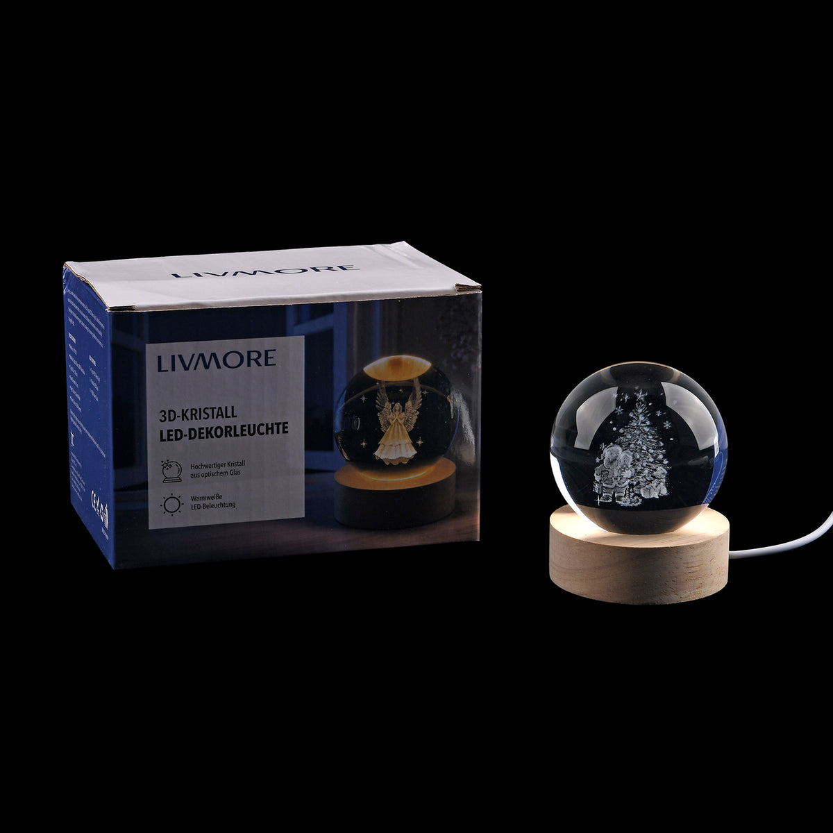 LIVMORE Night Light (Size - One Size) - Transparent 8695099 5