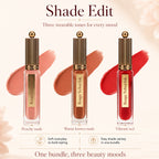 Bourjois 3-Piece Set (Includes Bourjois Rouge Velvet Ink Lip Gloss Belle Brune 12, Bourjois Liquid Lipstick Berry Chaud-Colat 25, and Bourjois Velvet Liquid Lipstick Beige De Jour 001)_8695410_1