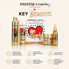 4 Piece Pantene Keith Haring Artist Edition Haircare Set - Includes Shampoo, Conditioner, Hair Mask & Hair Oil for Complete Nourishing Haircare Routine_8696197_3