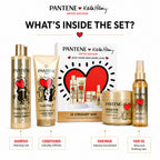 4 Piece Pantene Keith Haring Artist Edition Haircare Set - Includes Shampoo, Conditioner, Hair Mask & Hair Oil for Complete Nourishing Haircare Routine_8696197_4