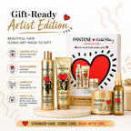 4 Piece Pantene Keith Haring Artist Edition Haircare Set - Includes Shampoo, Conditioner, Hair Mask & Hair Oil for Complete Nourishing Haircare Routine_8696197_5