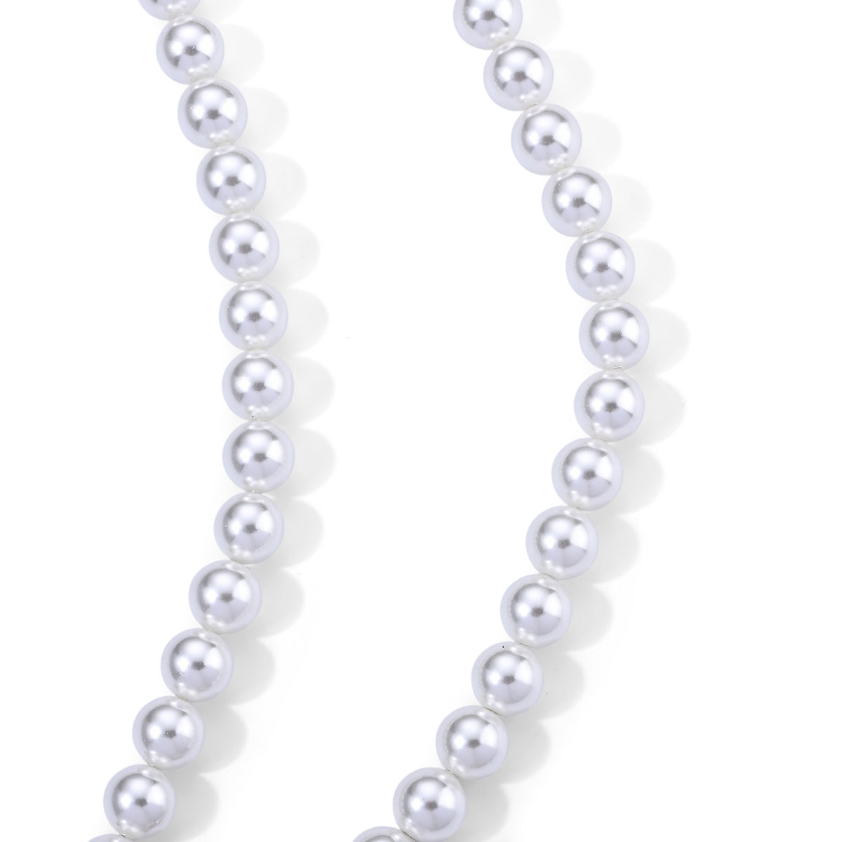 White Shell Pearl &amp; Multi Crystal Blooming Flower Adjustable Necklace (Size - 18+2 Ext) 235.00 Ct. V32668948 4
