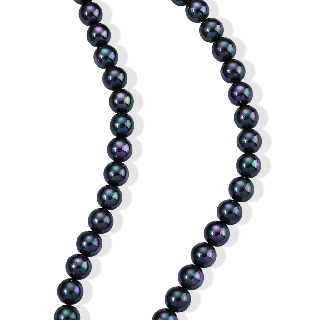 Peacock Shell Pearl & Multi Crystal Blooming Flower Adjustable Necklace (Size - 18+2 Ext) 235.00 Ct._8696753_3