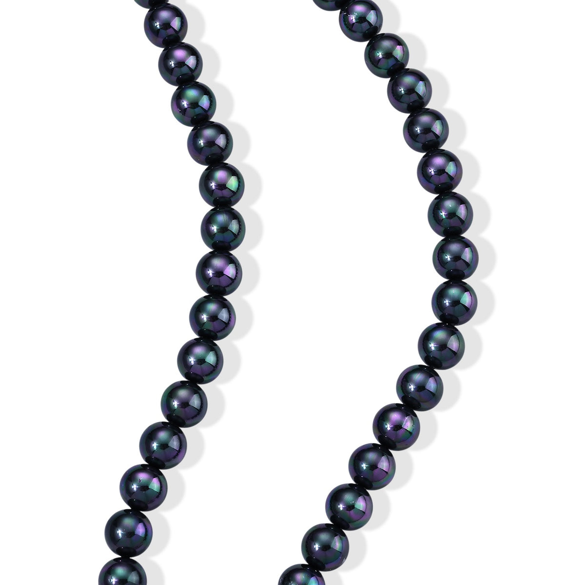 Peacock Shell Pearl &amp; Multi Crystal Blooming Flower Adjustable Necklace (Size - 18+2 Ext) 235.00 Ct. V32747137 4