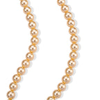 Golden Shell Pearl & Multi Crystal Blooming Flower Adjustable Necklace (Size - 18+2 Ext) 235.00 Ct._8696807_3