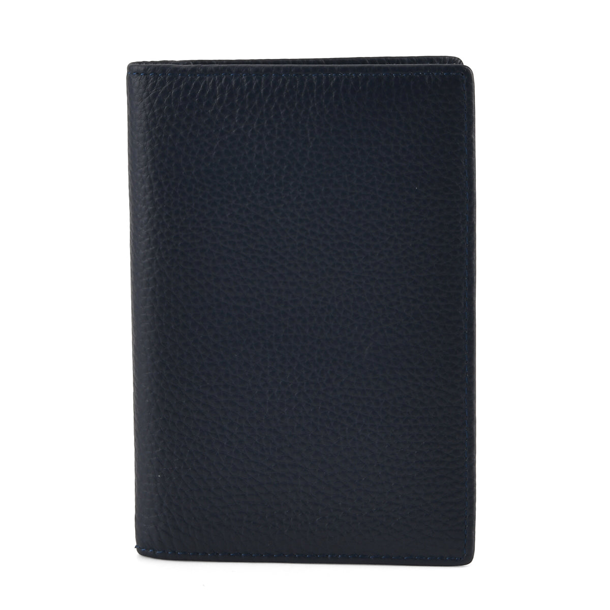 Leather Patterned Passport Holder (Size 14x10x1 cm) - Dark Blue 8696939 0