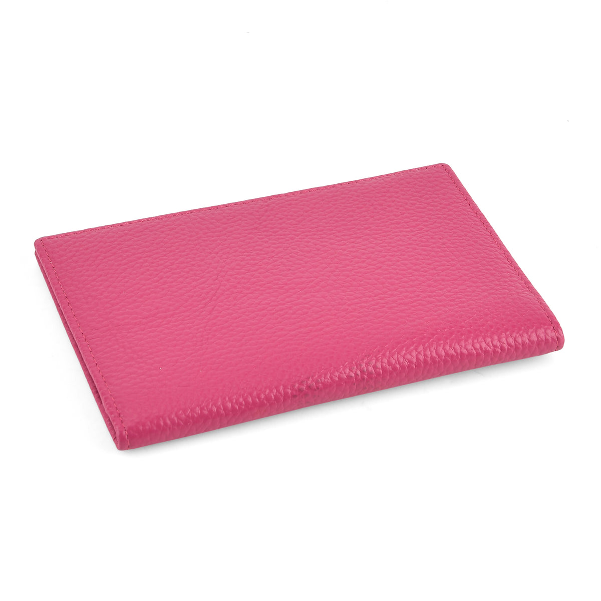 Leather Patterned Passport Holder (Size 14x10x1 cm) - Rose 8696940 4