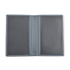 Leather Patterned Passport Holder (Size 14x10x1 cm) - Light Blue_8696946_3