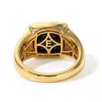 EverTrue - Lapis Lazuli Solitaire Ring in Yellow Gold Tone 6.36 Ct._8697049_4