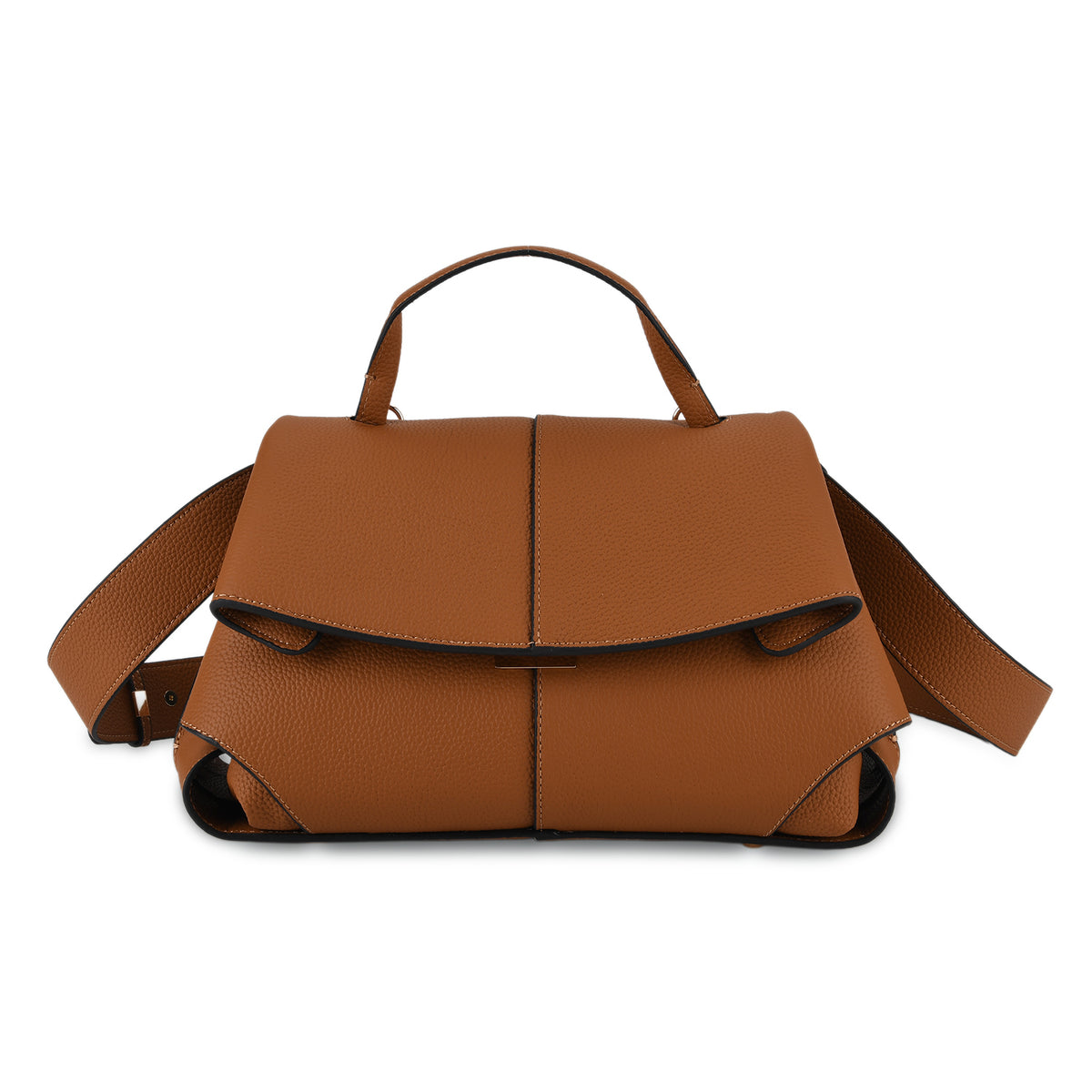 La Marey Signature Crossbody Bag (Size - One Size) - Tan 8697591 0