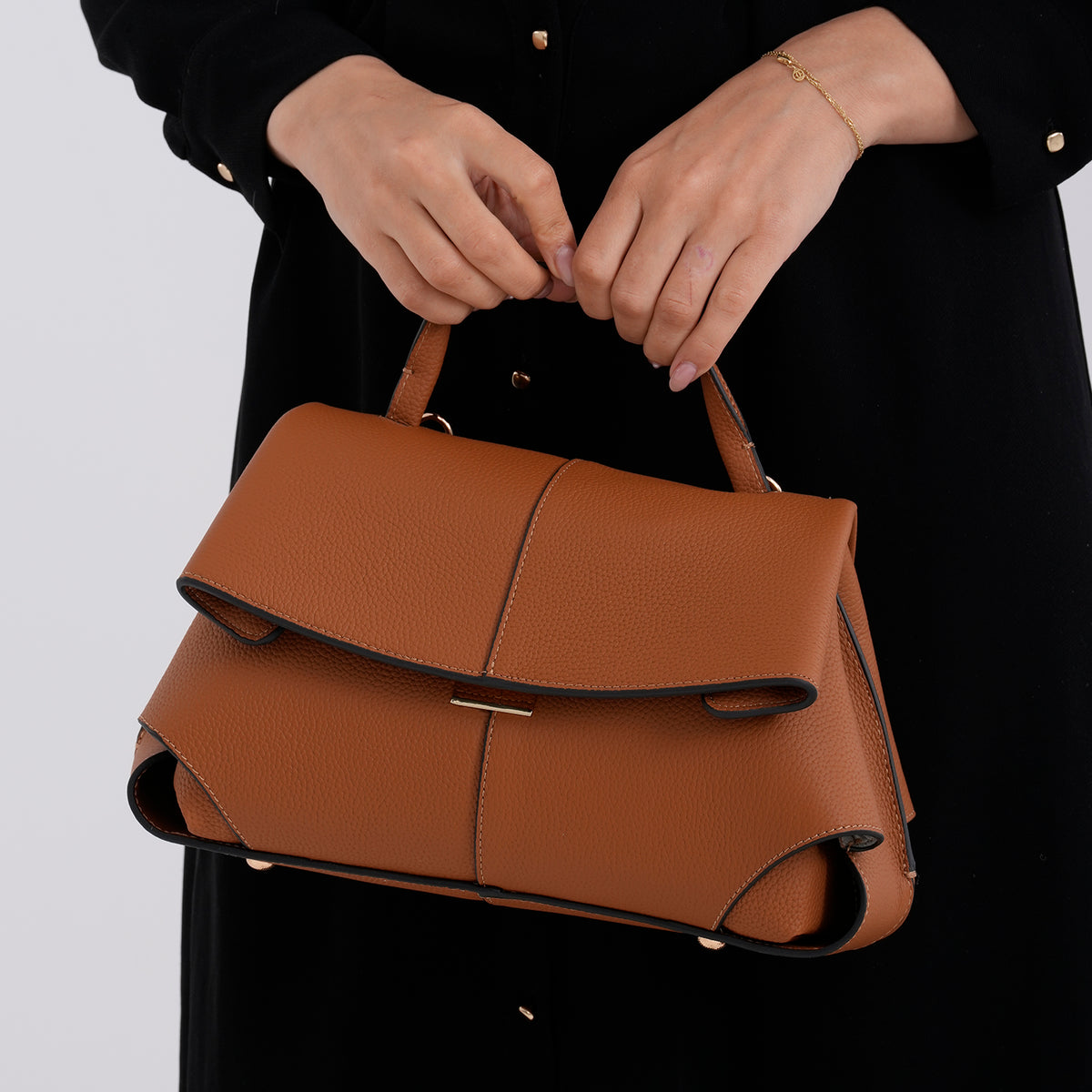 La Marey Signature Crossbody Bag (Size - One Size) - Tan 8697591 3