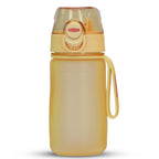 Curver Water Bottle with Flip-Top Lid and Carry Strap (420ml) - Yellow_8697665
