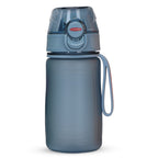 Curver Water Bottle with Flip-Top Lid and Carry Strap (420ml) - Pastel Blue_8697666