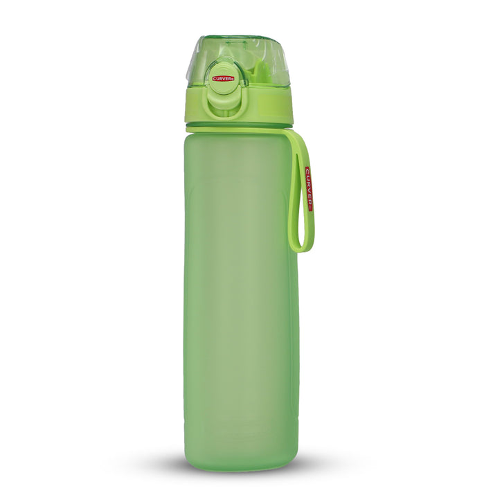 Curver Water Bottle with Flip-Top Lid and Carry Strap (800ml) - Light Green 8697716 1