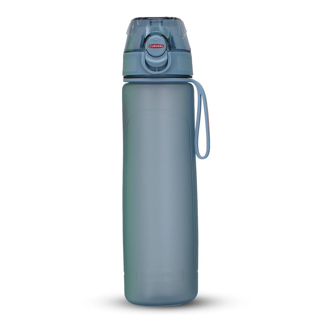 Curver Water Bottle with Flip-Top Lid and Carry Strap (800ml) - Blue V32513920 0