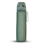Curver Water Bottle with Flip-Top Lid and Carry Strap (800ml) - Green_8697718