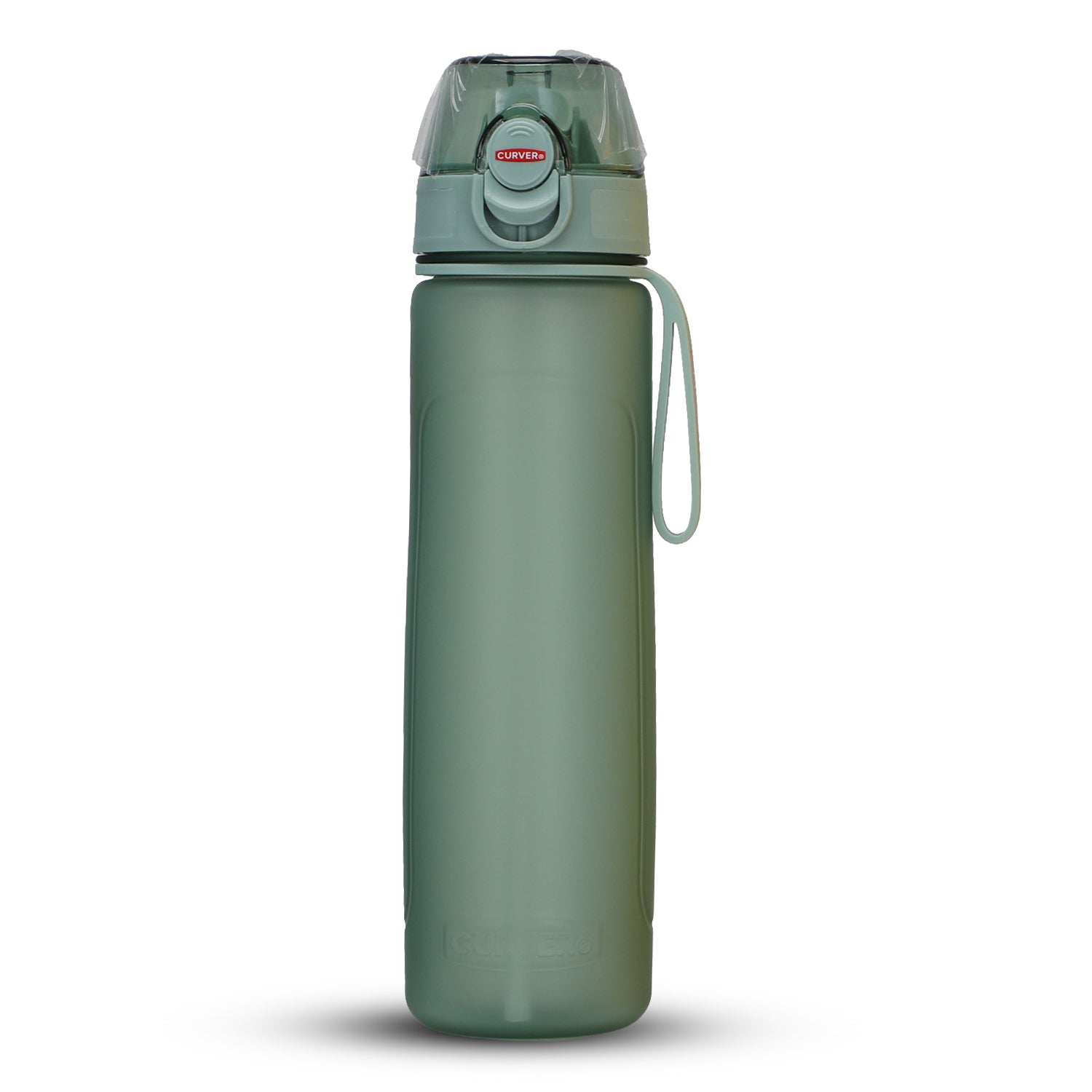 Curver Water Bottle with Flip-Top Lid and Carry Strap (800ml) - Green V32513921 0
