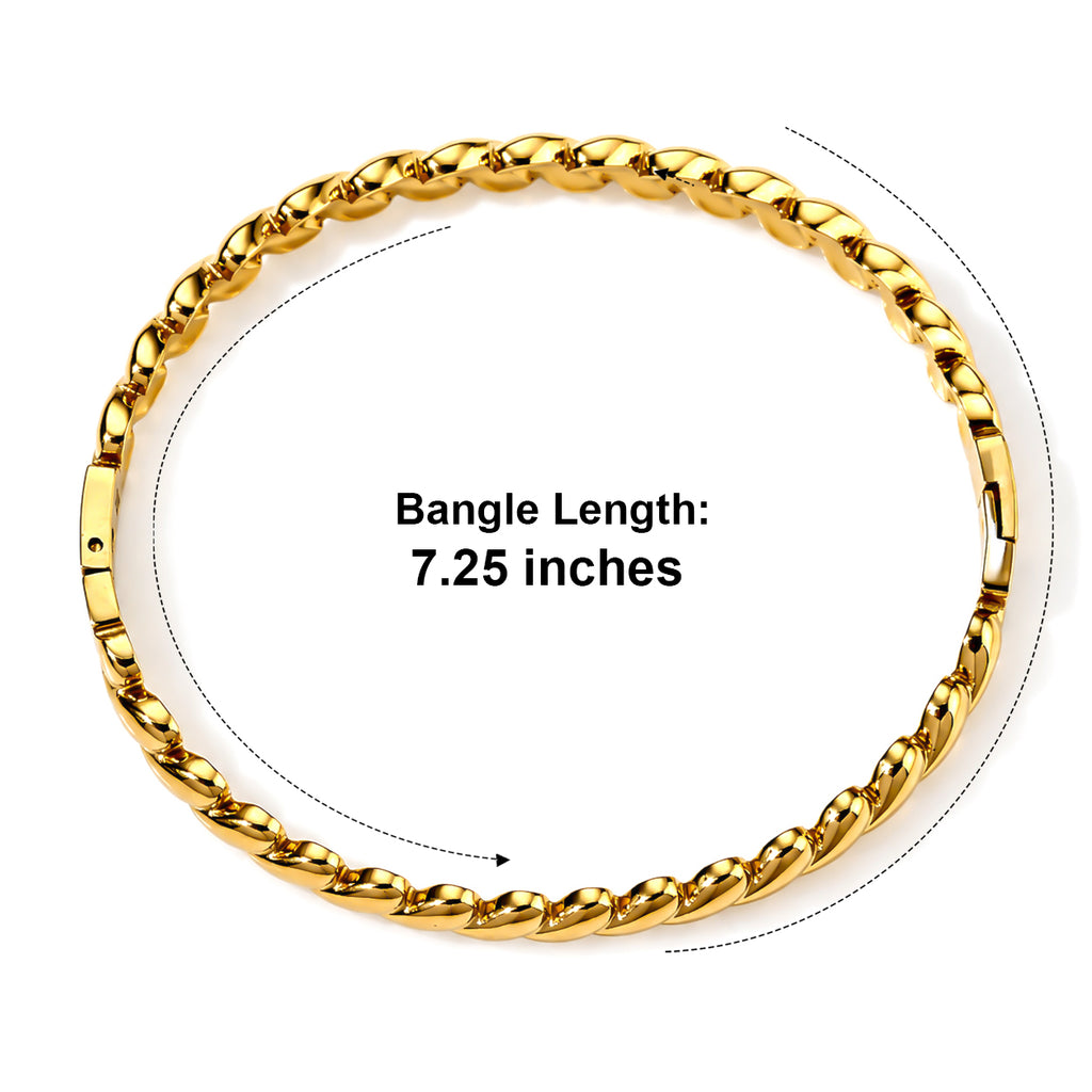 Bangle Pure White Stainless Steel_8699316_3