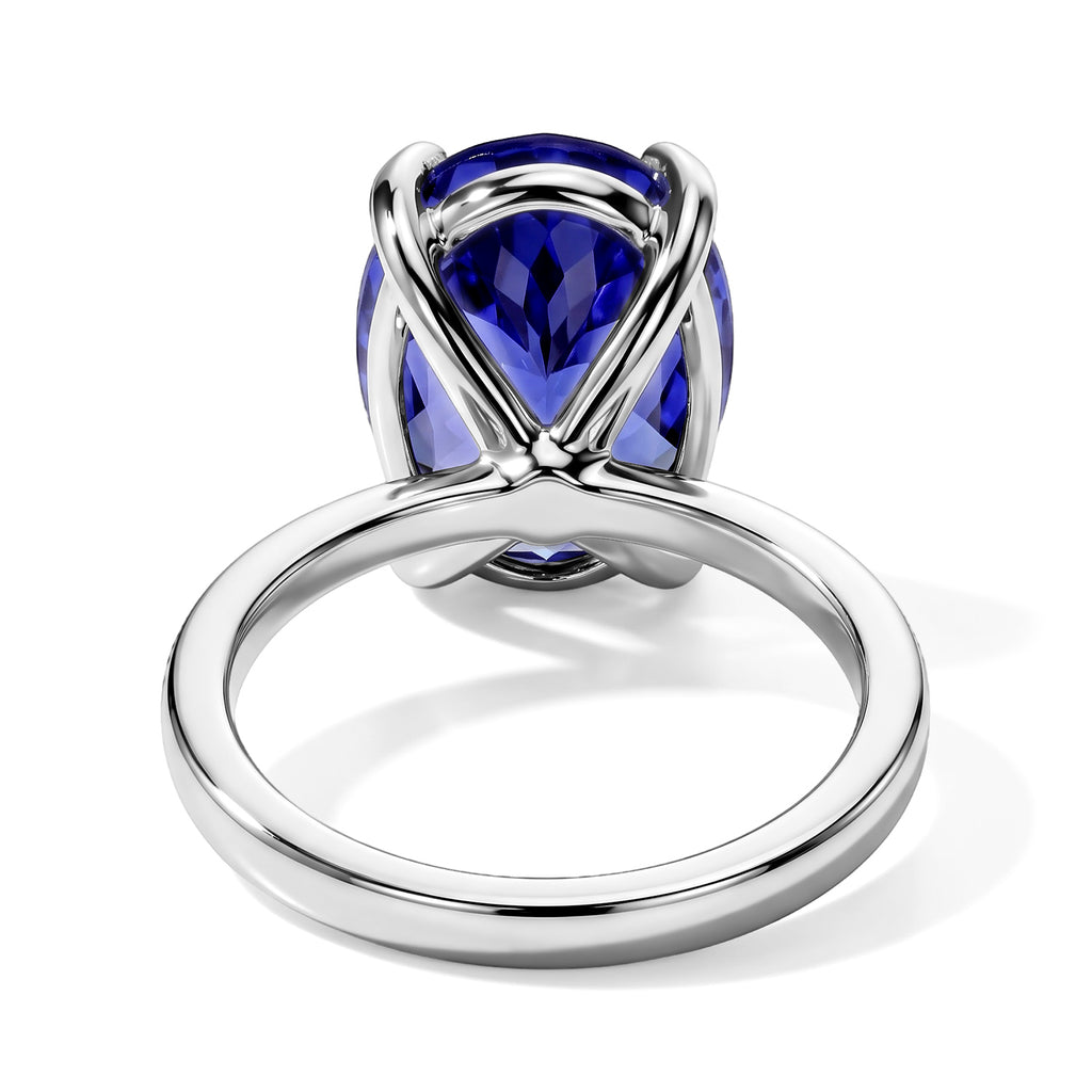 Rhapsody - 950 Platinum AAAA Tanzanite Solitaire Ring 6.16 Ct, Platinum Wt. 5.40 Gms_8699989_3