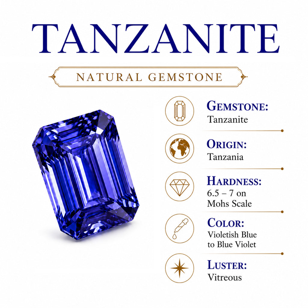 Rhapsody - 950 Platinum AAAA Tanzanite Solitaire Ring 6.16 Ct, Platinum Wt. 5.40 Gms_8699989_5