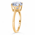 BIGGEST EVER FIND OF THE MONTH - 9K Yellow Gold Lab Grown Diamond (VS/E-F) Ring 3.00  Ct._8700403_3