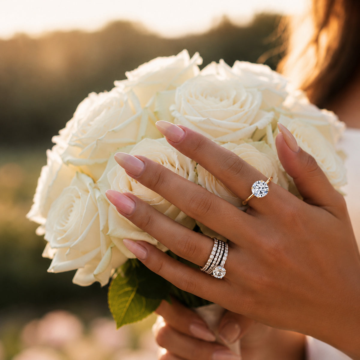 FIND OF THE MONTH - LUXURIANT 9K Yellow Gold 3 ct Lab Grown Diamond (VS/E-F) Solitaire Ring 8700404 3