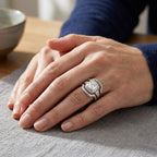 D'Joy Moissanite Ring Sterling Silver  2.690  Ct._8701338_1