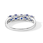 D'Joy Tanzanian Blue Spinel Ring in Rhodium OverlaySterling Silver  1.100  Ct._8702153_4