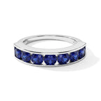 D'Joy Tanzanian Blue Spinel Ring in Rhodium OverlaySterling Silver  1.540  Ct._8702173
