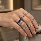 D'Joy Tanzanian Blue Spinel Ring in Rhodium OverlaySterling Silver  1.540  Ct._8702173_2