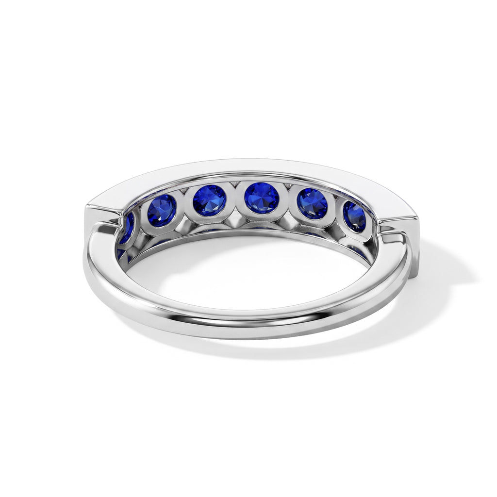 D'Joy Tanzanian Blue Spinel Ring in Rhodium OverlaySterling Silver  1.540  Ct._8702173_4