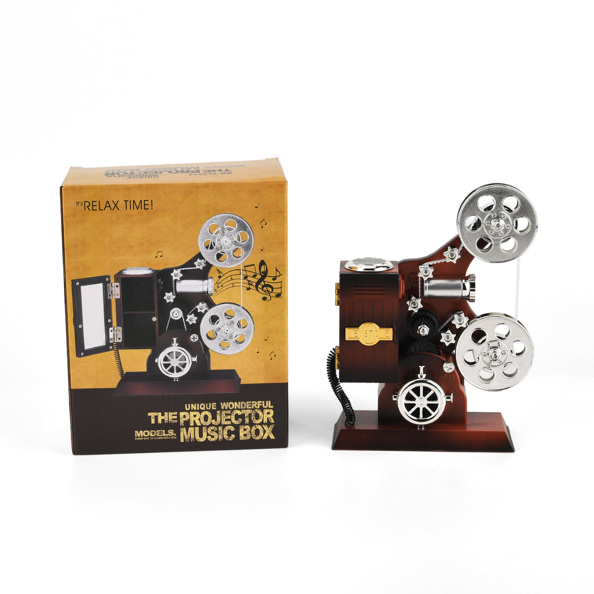 Classic Vintage Film Projector Music Box 8703535 6