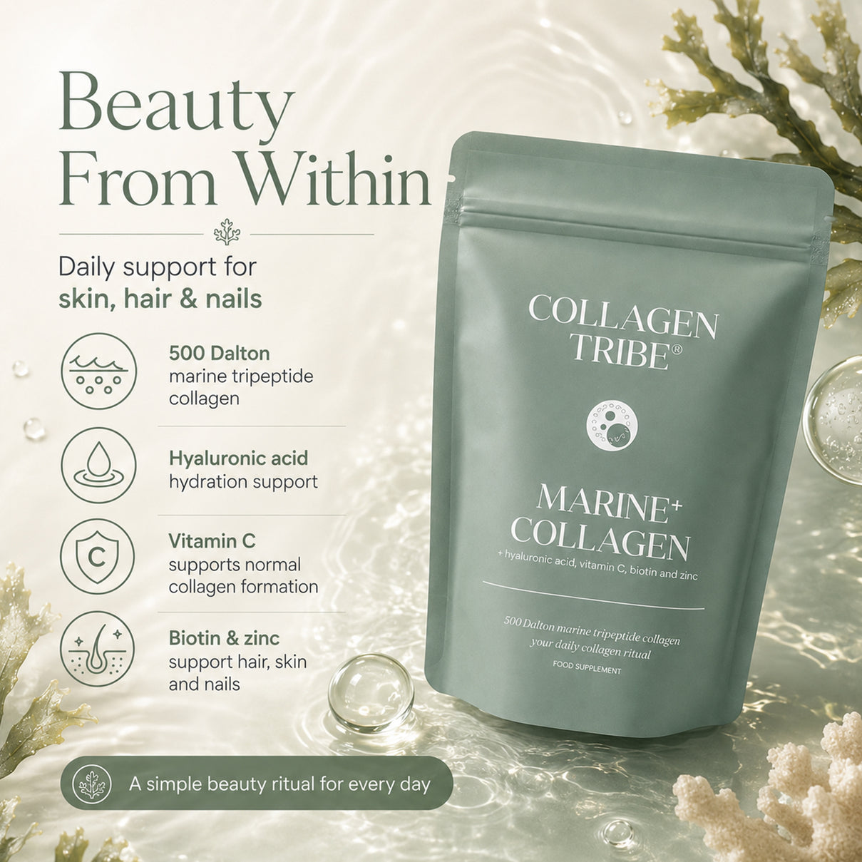 New Launch: Collagen Tribe Marine Collagen 8704567 2