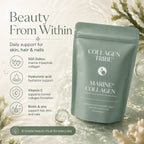 Collagen Tribe Marine+ 500 Dalton Tripeptide Collagen With Hyaluronic Acid, Vitamin C, Biotin & Zinc - 108 Grams_8704567_2