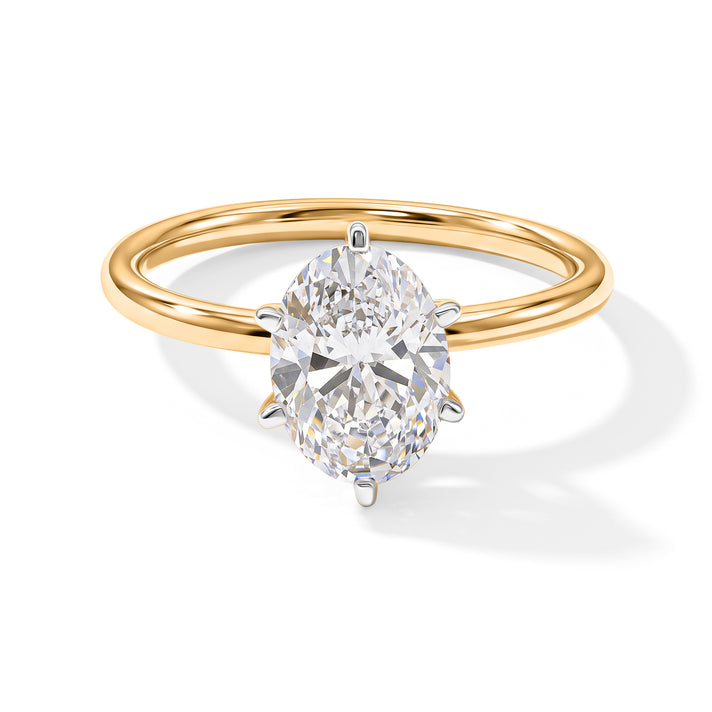 Luxuriant - 18K Yellow Gold SGL Certified Lab Grown Diamond Solitaire Ring 2.00 Ct. 8705590 1