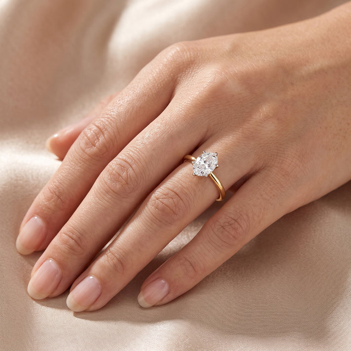 Luxuriant - 18K Yellow Gold SGL Certified Lab Grown Diamond Solitaire Ring 2.00 Ct. 8705590 2