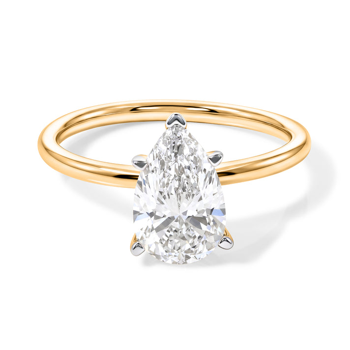 Luxuriant - 18K Yellow Gold SGL Certified Lab Grown Diamond Solitaire Ring 2.00 Ct. 8705617 1