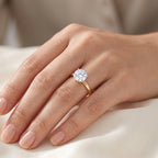 Luxuriant - 18K Yellow Gold SGL Certified Lab Grown Diamond Solitaire Ring 2.00 Ct._8705632_1