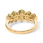 D'Joy Peridot 5 Stone Ring Sterling Silver  2.270  Ct._8706214_4