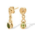 D'Joy Natural Chrome Diopside Dangling Earring Sterling Silver  0.696  Ct._8706901_3