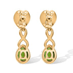 D'Joy Natural Chrome Diopside Dangling Earring Sterling Silver  0.696  Ct._8706901_4