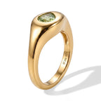 D'Joy Peridot Solitaire Ring Sterling Silver  1.180  Ct._8707387_3