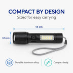 LIVMORE Flashlights and Torchlight (Size - One Size) - Black & Black_8707647_6