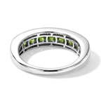 D'Joy Natural Chrome Diopside 7 Stone Look Ring in Platinum OverlaySterling Silver  1.449  Ct._8709936_4