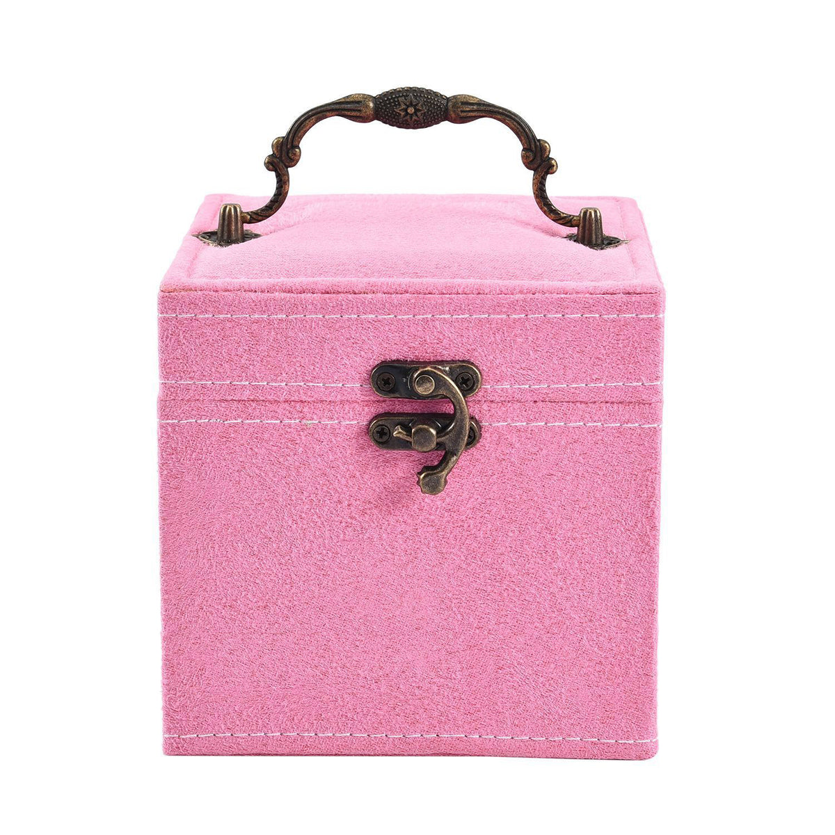 Jewellery Box (Size 12x12x12 ) - Pink 8710004 1