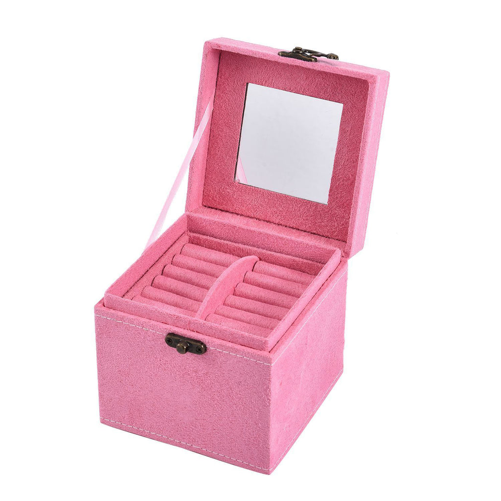 Jewellery Box (Size 12x12x12 ) - Pink_8710004_3