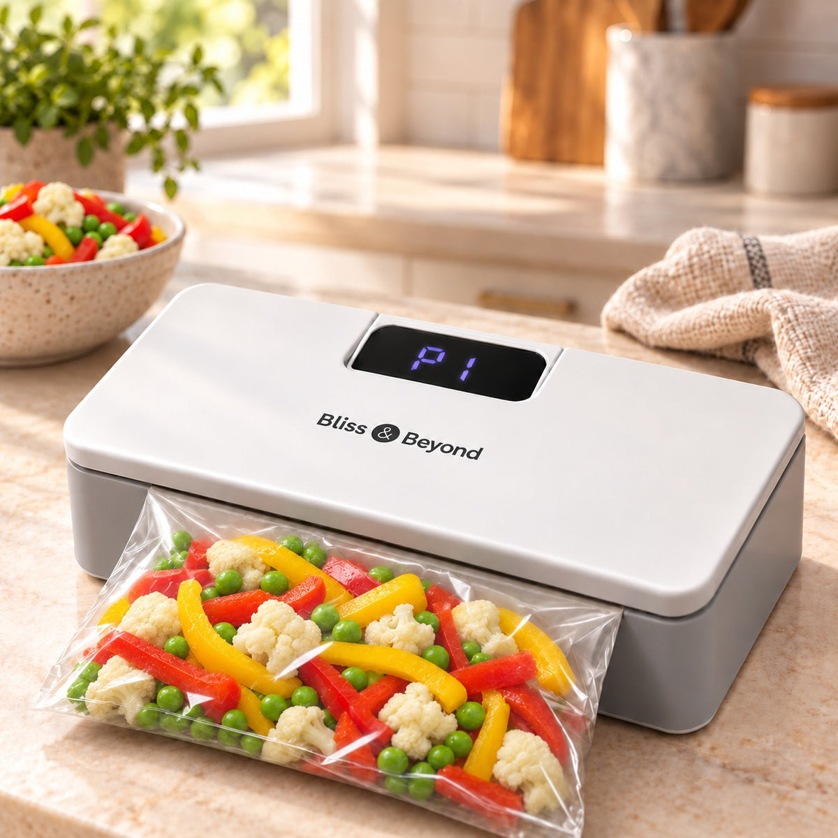Bliss &amp; Beyond Kitchen Gadget (Size 63x125 mm) - White 8710144 1