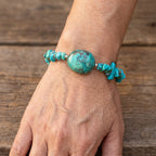 EverTrue - Blue Turquoise Bracelet (Size - 7.5+2 Ext) 65.00 Ct._8710238_1