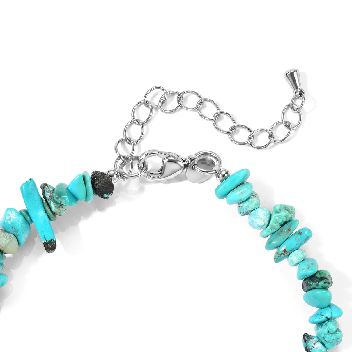 EverTrue - Blue Turquoise Bracelet (Size - 7.5-2 Ext) 65.00 Ct. 8710238 4