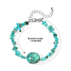 EverTrue - Blue Turquoise Bracelet (Size - 7.5+2 Ext) 65.00 Ct._8710238_4